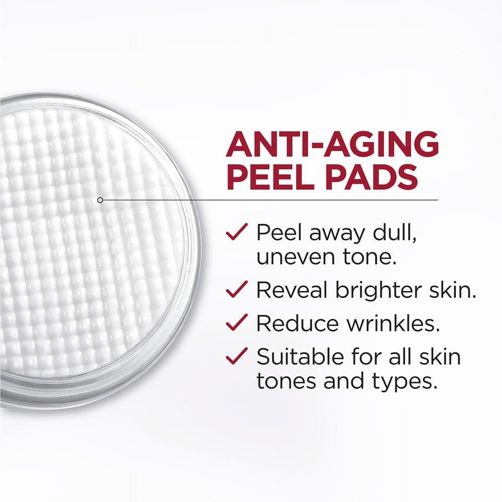 L'Oreal Revitalift Bright Reveal Peel Pads 30ct White 10% Glycolic Complex‎ - Picture 6 of 6